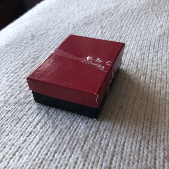 Garnet and Sterling Silver Heart Necklace - Picture 6 of 8